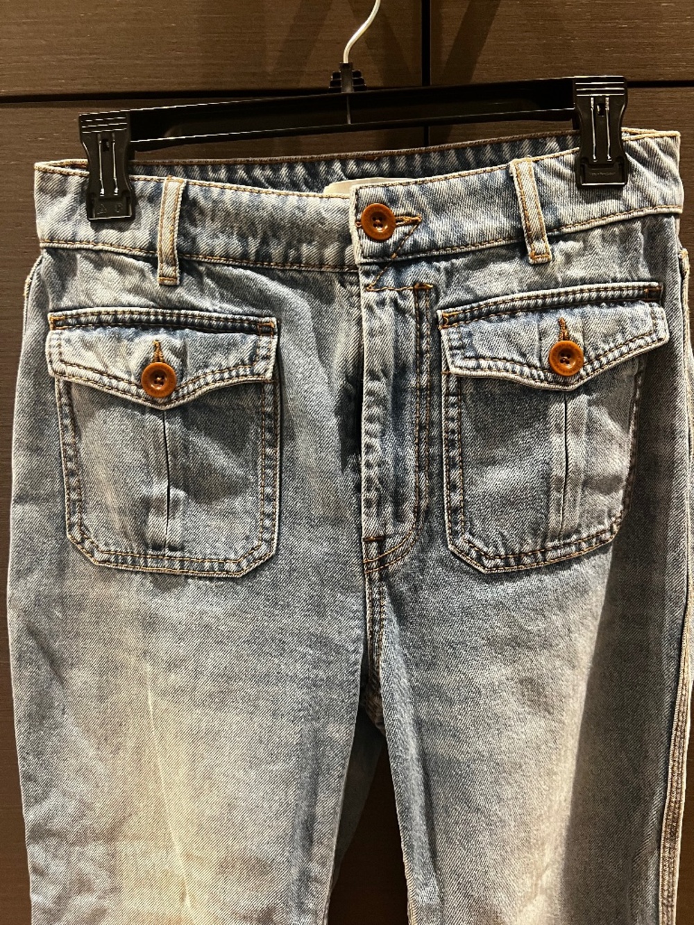 Zimmerman Flare Cropped Jean